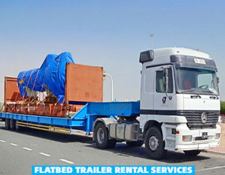 flatbed trailer