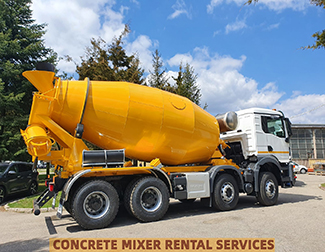 concretemixer rental