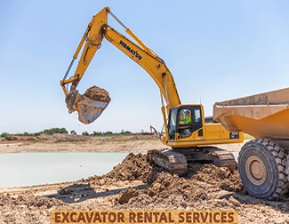 excavator rental