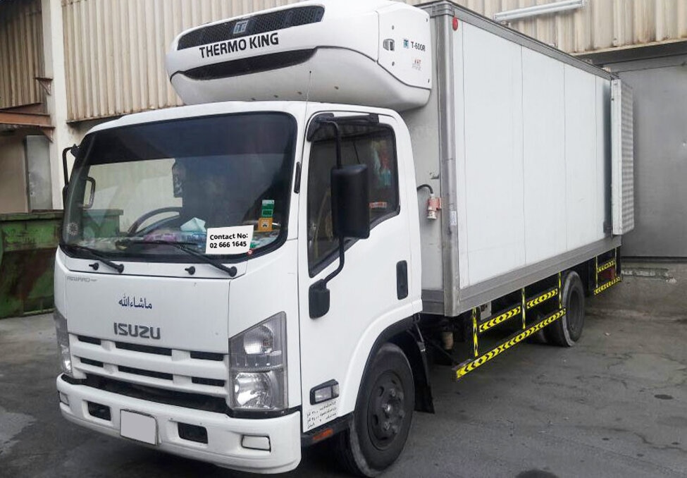 refrigerator truck for rent